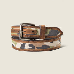 Work Camo Suede Inlay Belt-Ariat