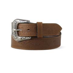 Floral Embossed Belt-Ariat