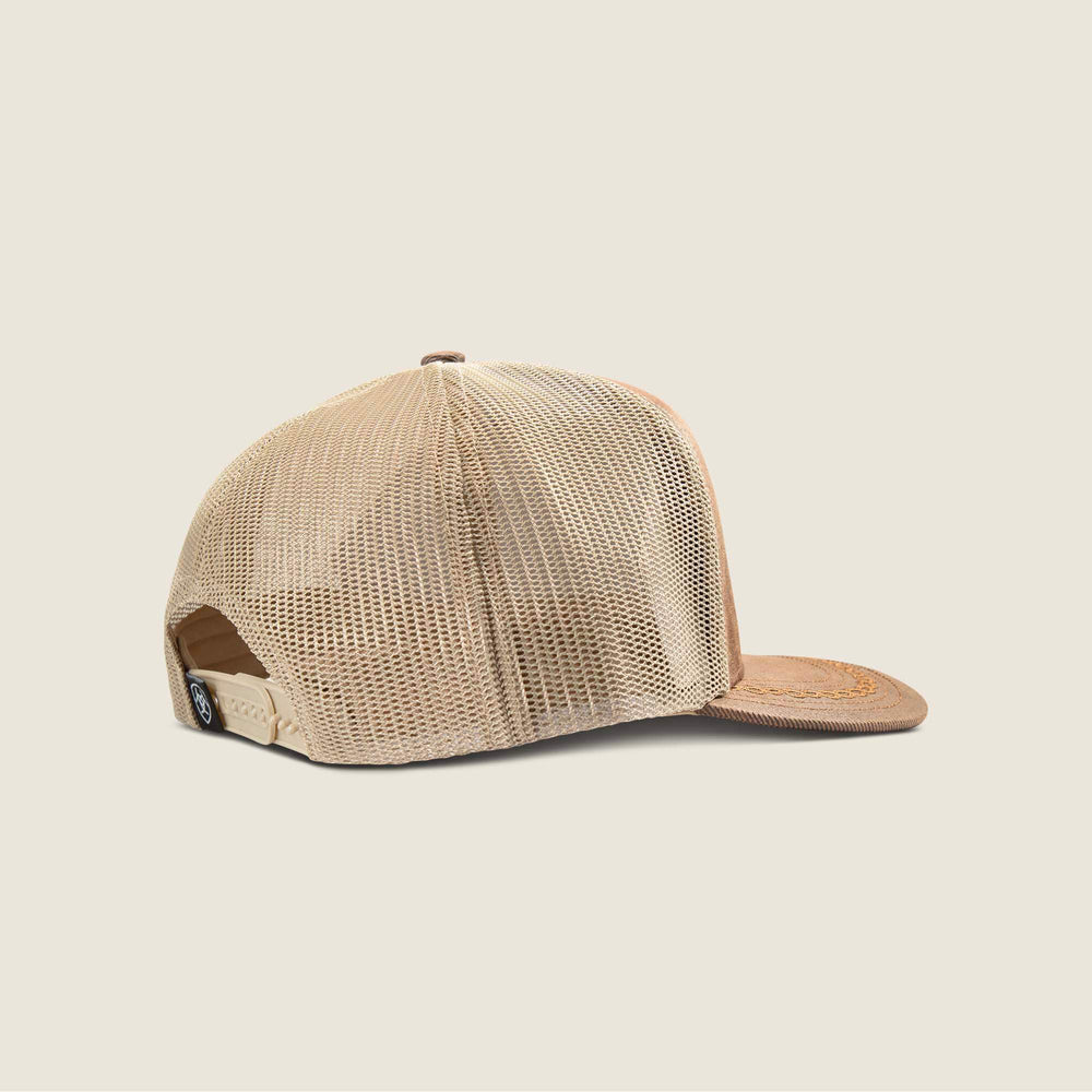 Oilskin Faux Leather Patch Cap-Ariat