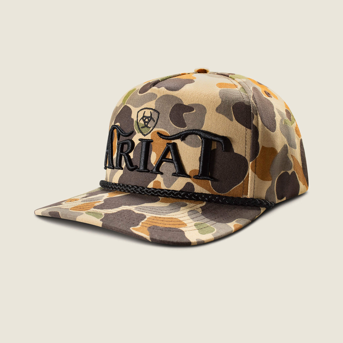 3D Embroidered Camo Cap-Ariat