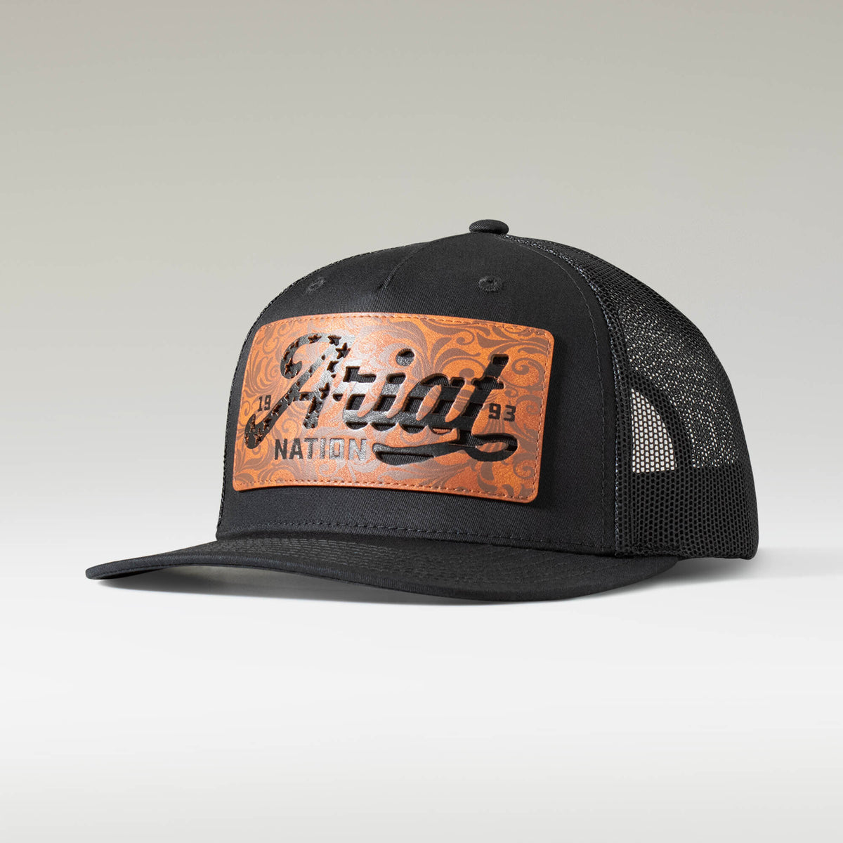 Leather Flag Patch Cap-Ariat