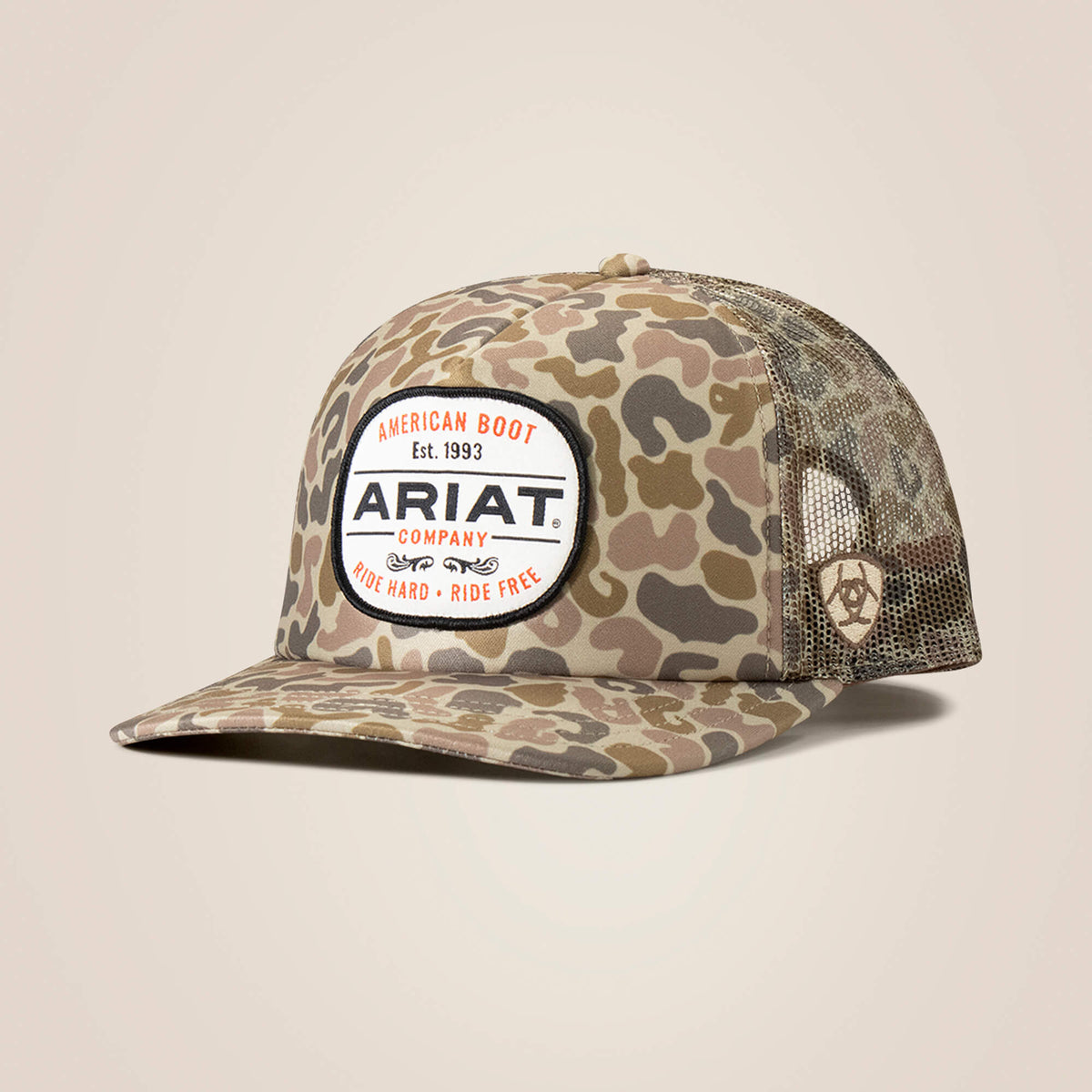 Logo Camo Cap-Ariat
