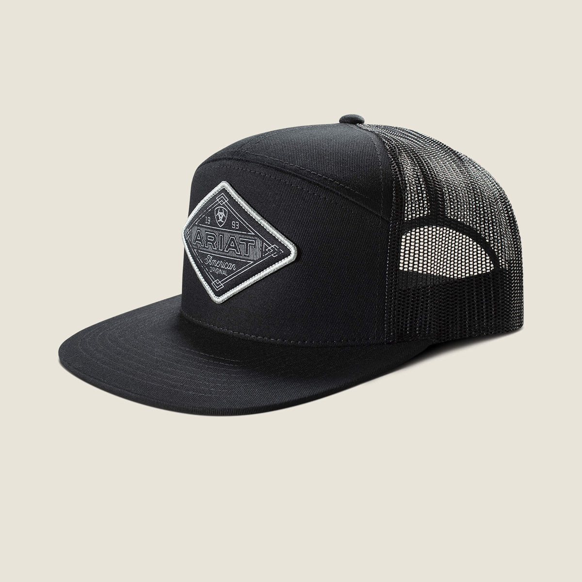 7 Panel American Original Diamond Patch Cap-Ariat