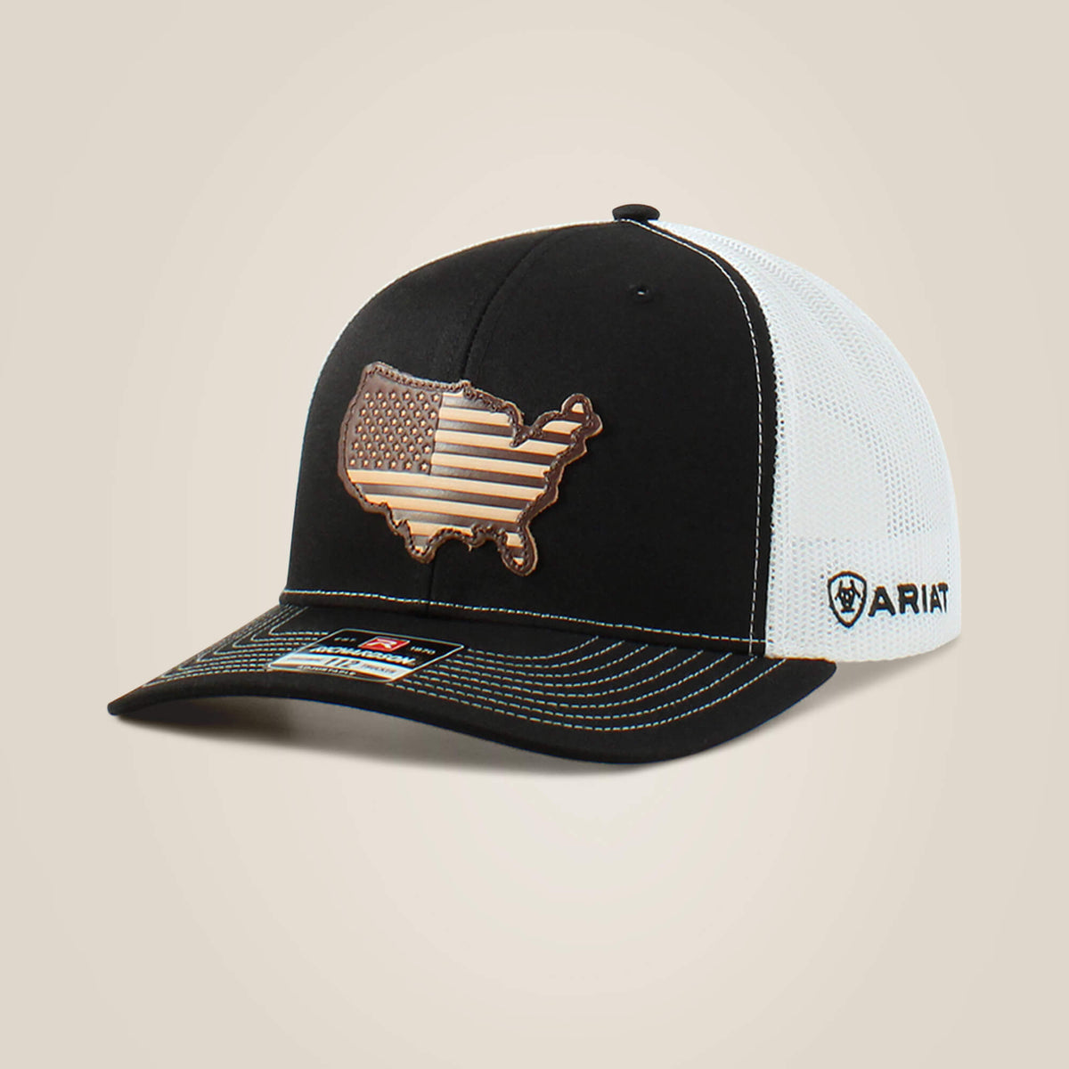 Usa flag patch logo cap-Ariat