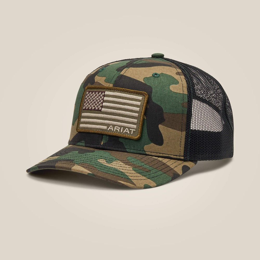 Flag Patch Cap-Ariat