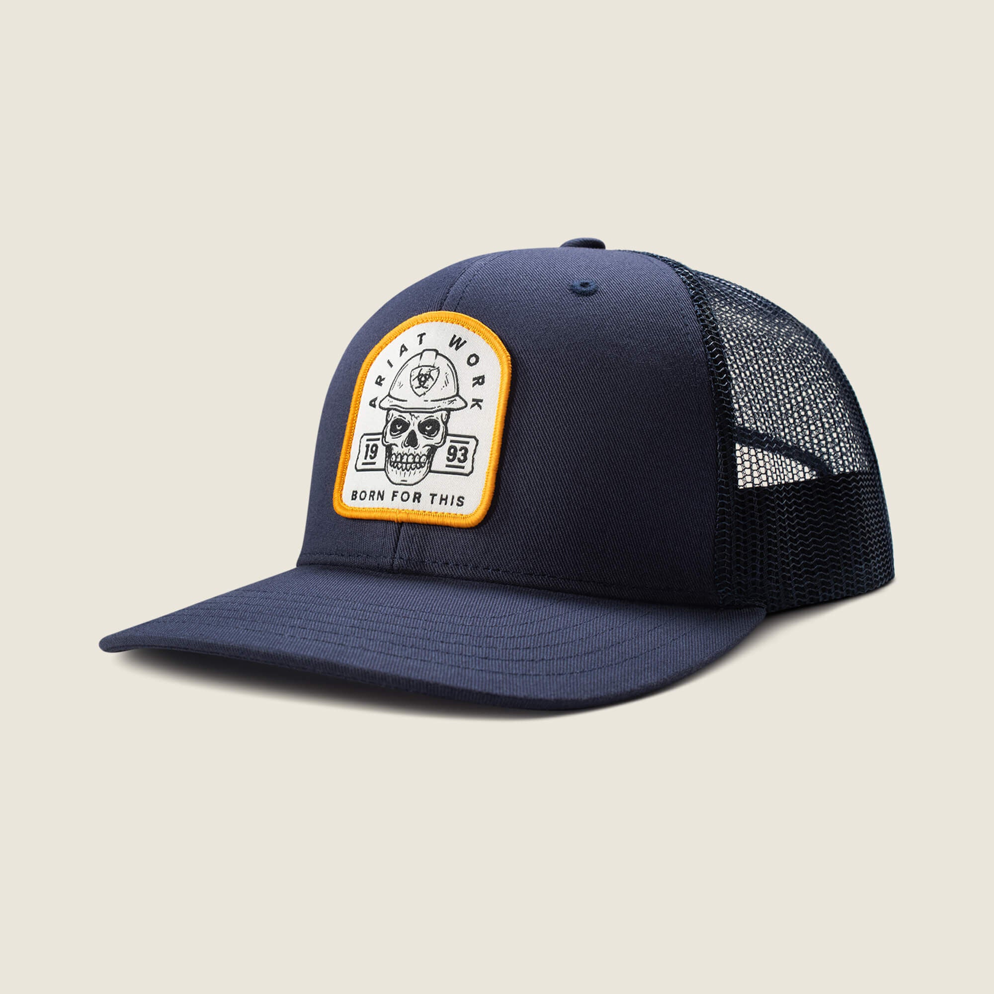 Work Roughneck Patch Snapback Cap-Ariat