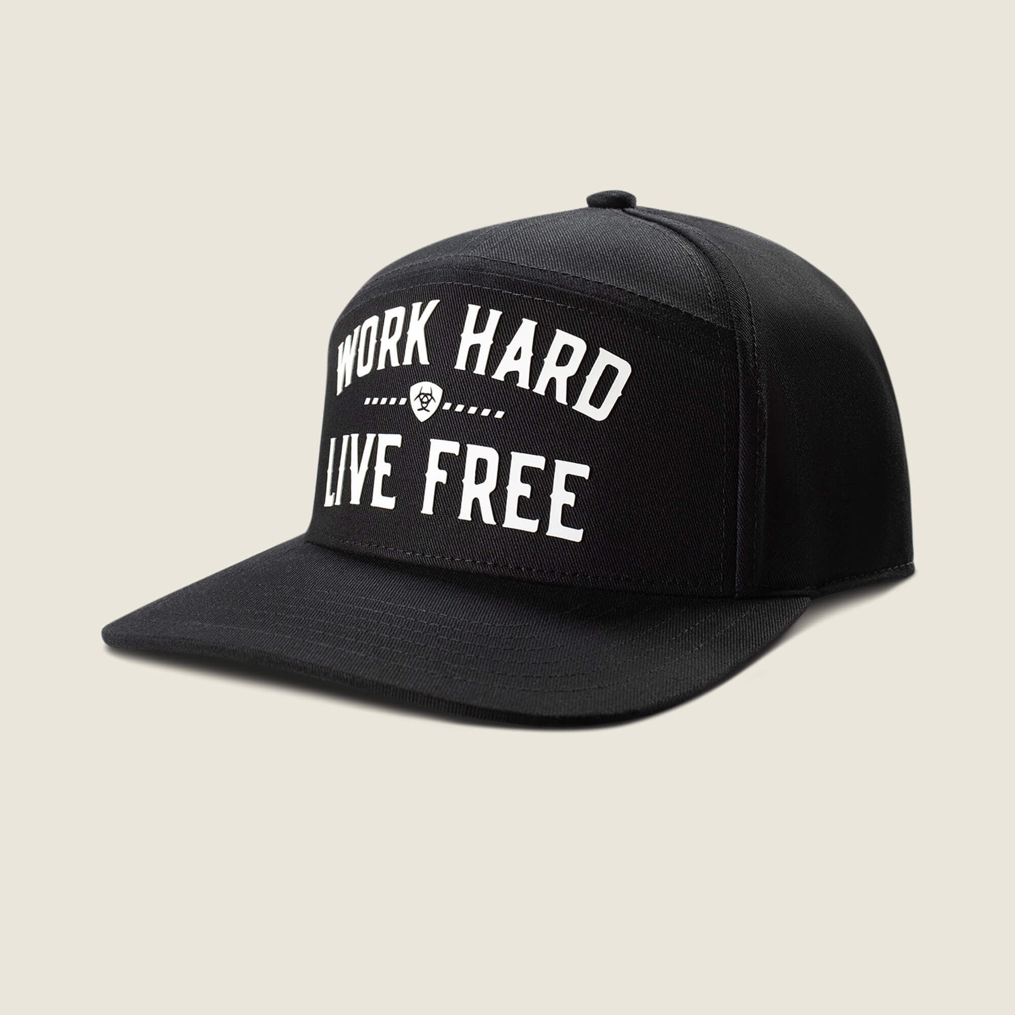 Work Hard Live Free Cap-Ariat