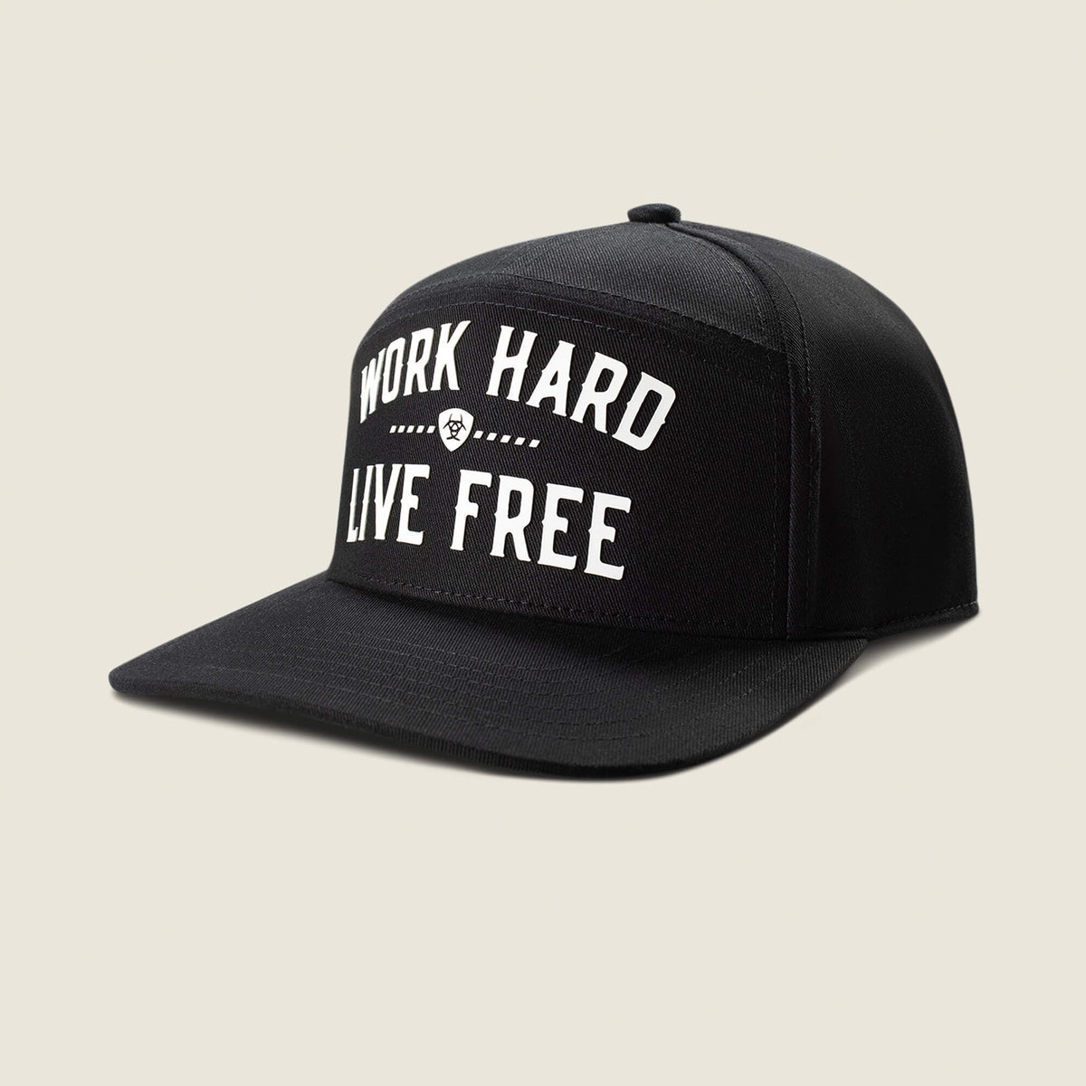 Work Hard Live Free Cap-Ariat