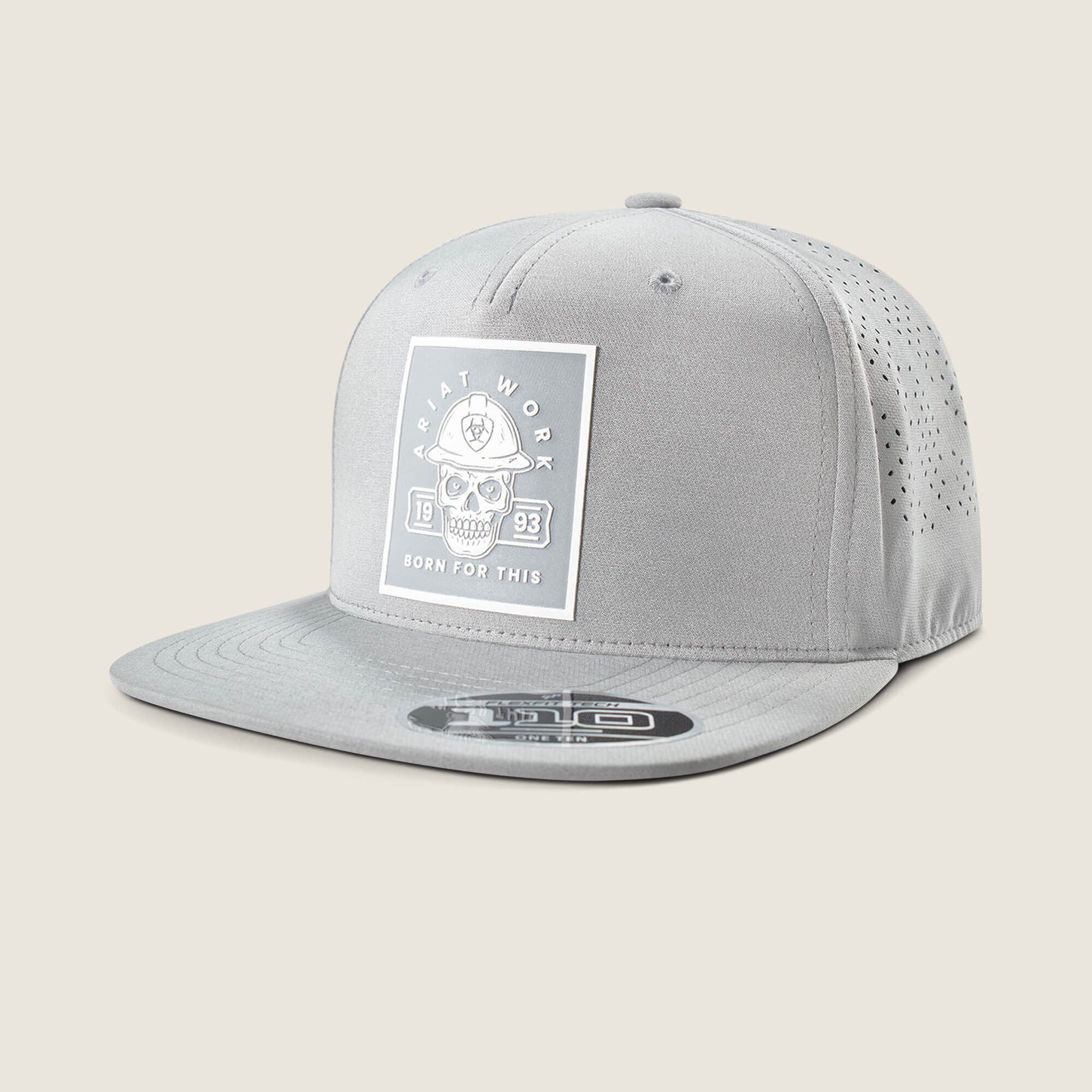 Work Roughneck Patch Performance Snapback Cap-Ariat