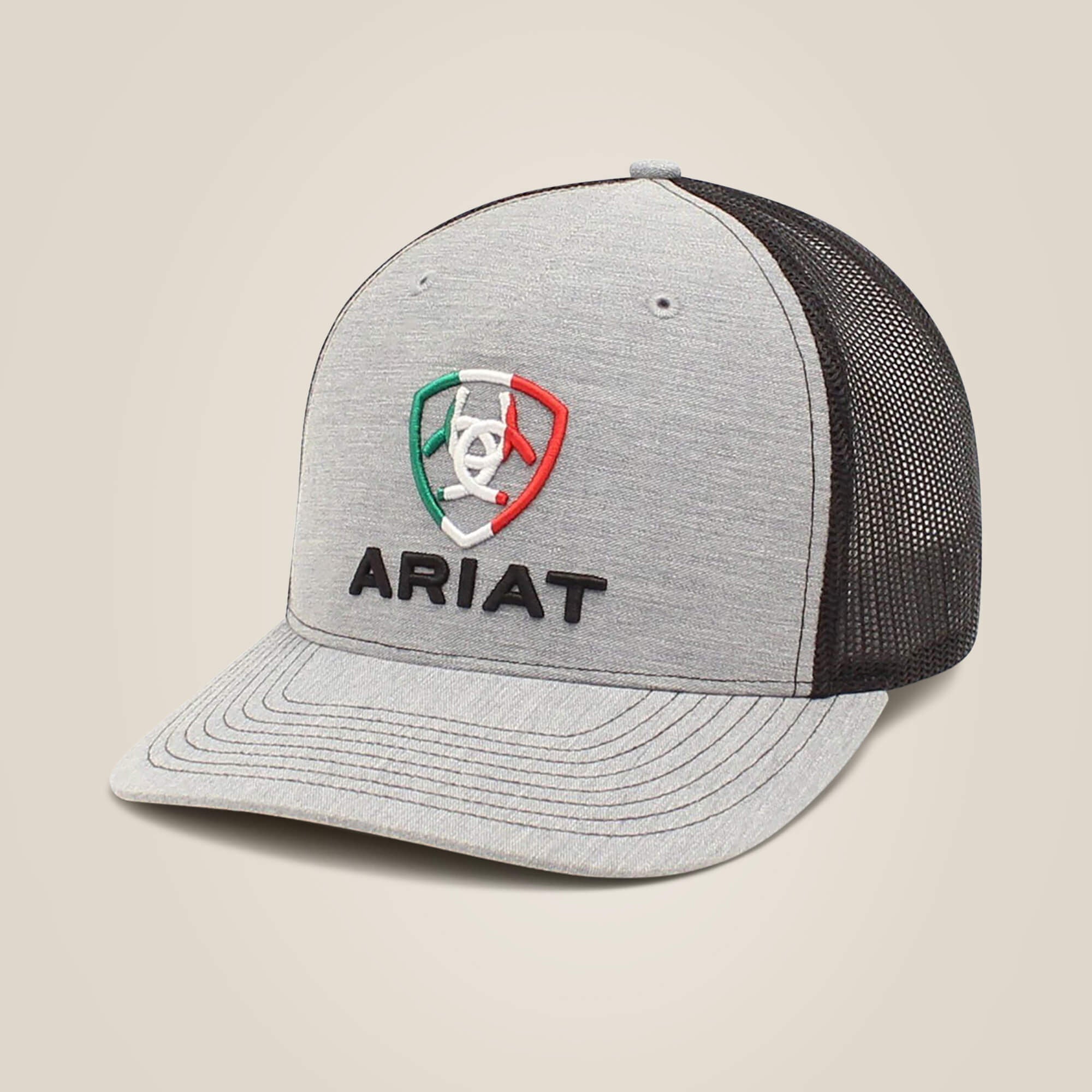 Mexico Flag Shield Cap-Ariat