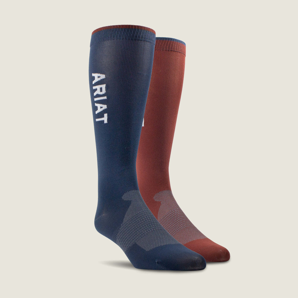 AriatTEK Essential Performance Sock 2 Pair Multi Color Pack-Ariat