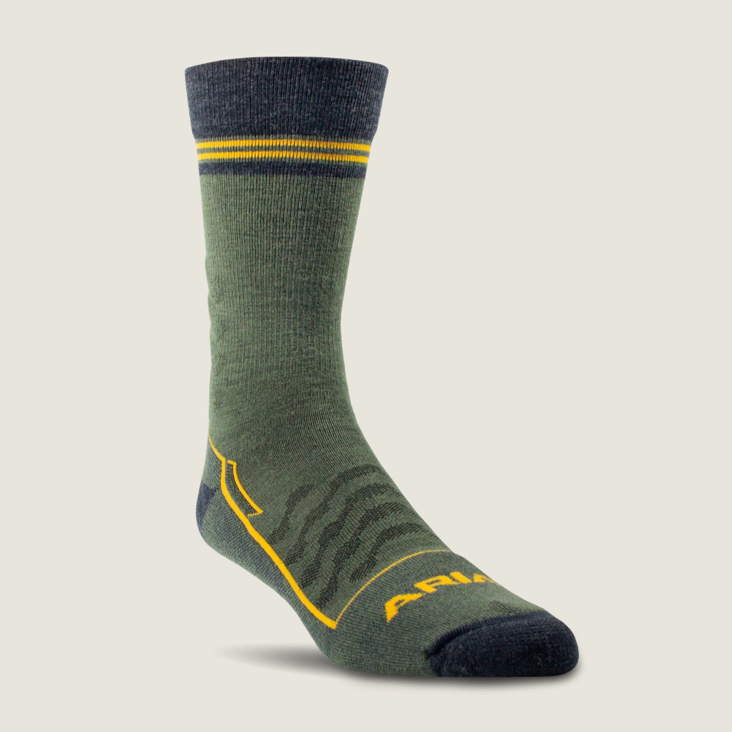 Technical Merino Wool Blend Steel Toe Work Sock-Ariat
