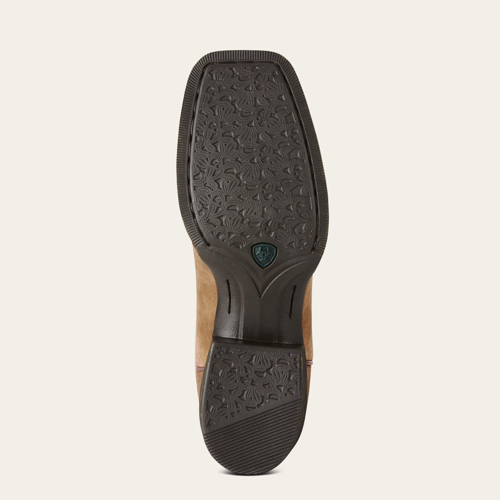 Round Up Remuda Wide Square Toe Western Boot-Ariat