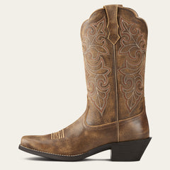 Round Up Square Toe Western Boot-Ariat