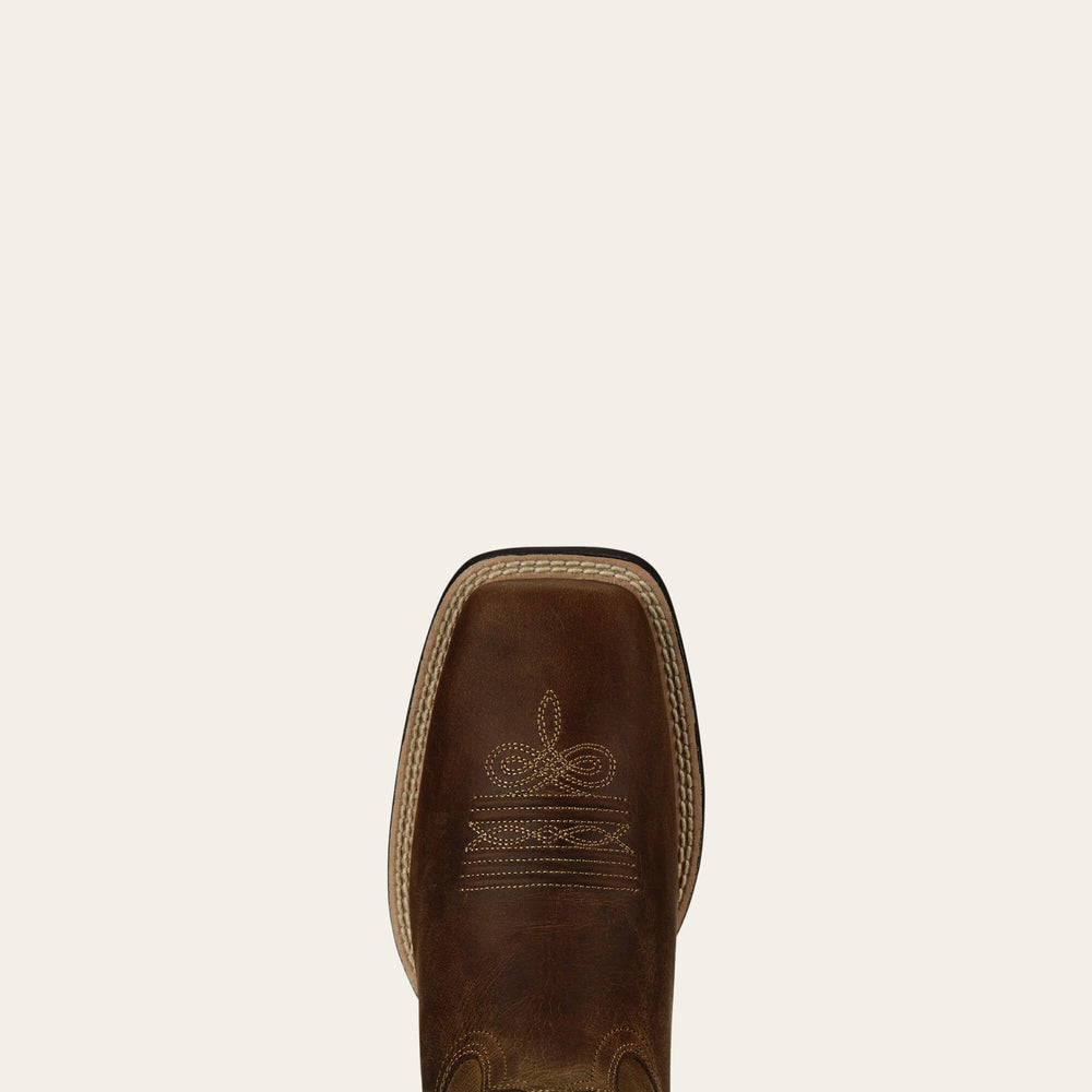 Round Up Wide Square Toe Western Boot-Ariat