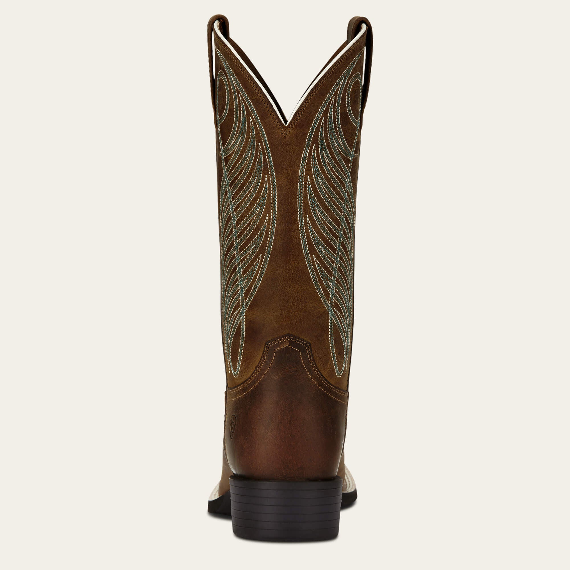 Round Up Wide Square Toe Western Boot-Ariat