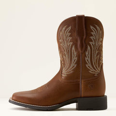 Round Up Filly Wide Square Toe Western Boot-Ariat