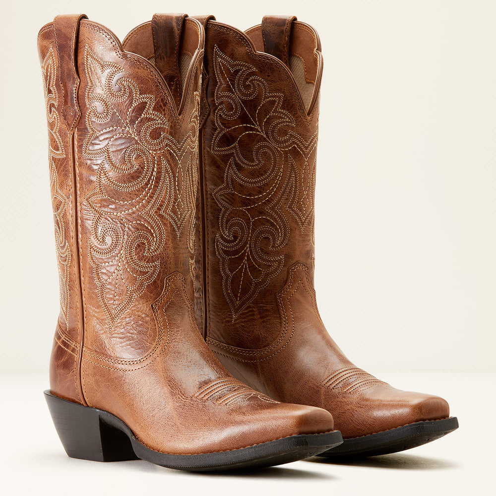 Round Up Square Toe Western Boot-Ariat