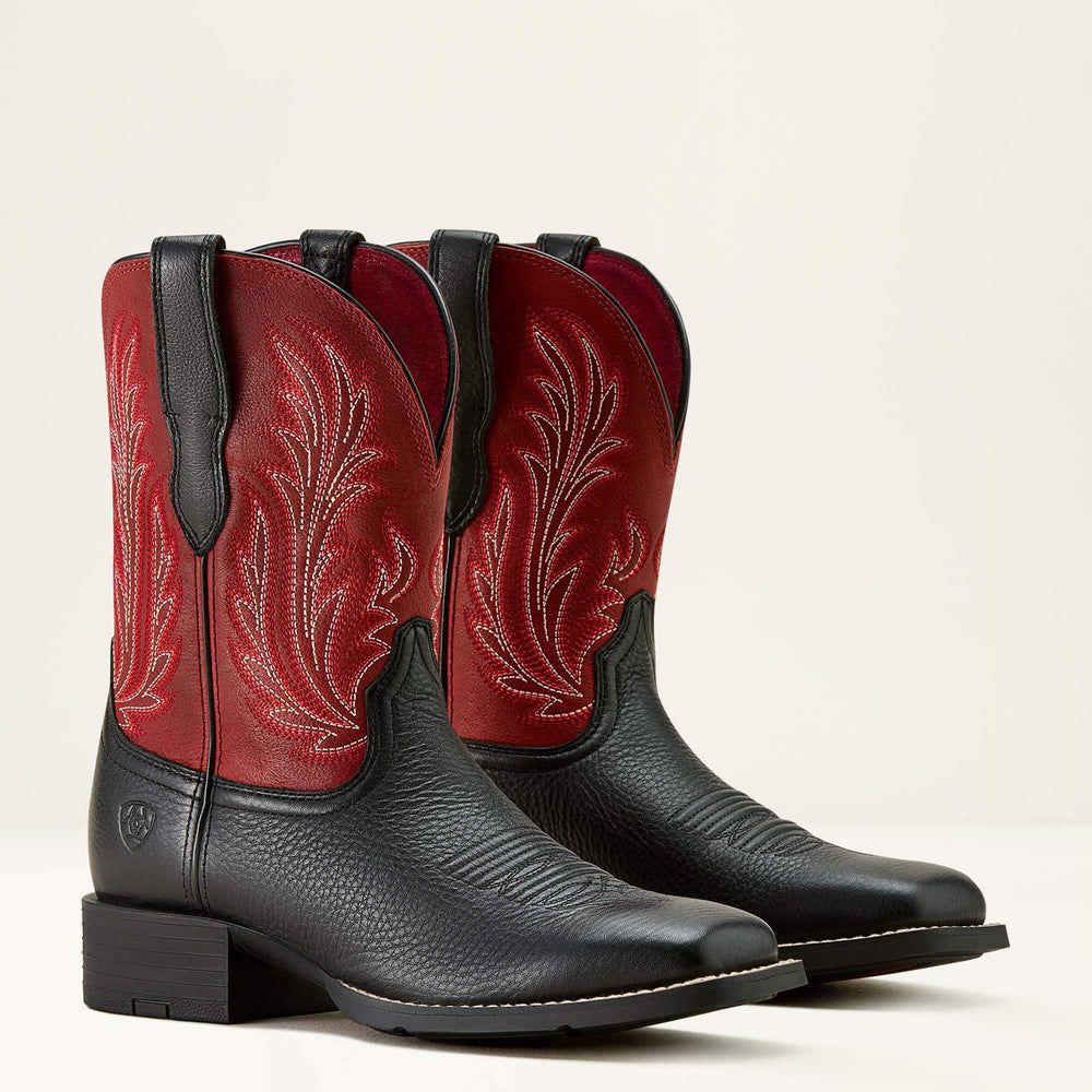 Round Up Filly Wide Square Toe Western Boot-Ariat