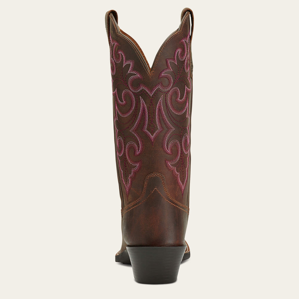 Round Up Square Toe Western Boot-Ariat