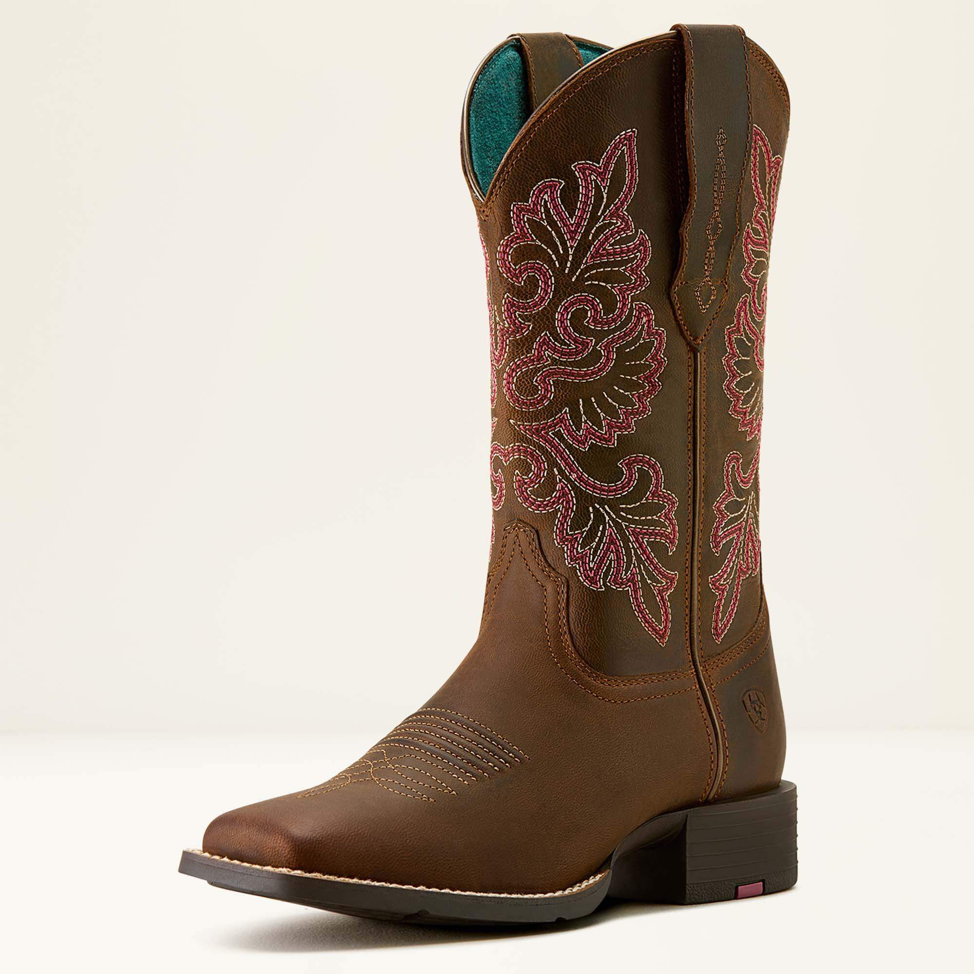 Round Up StretchFit Wide Square Toe Western Boot-Ariat