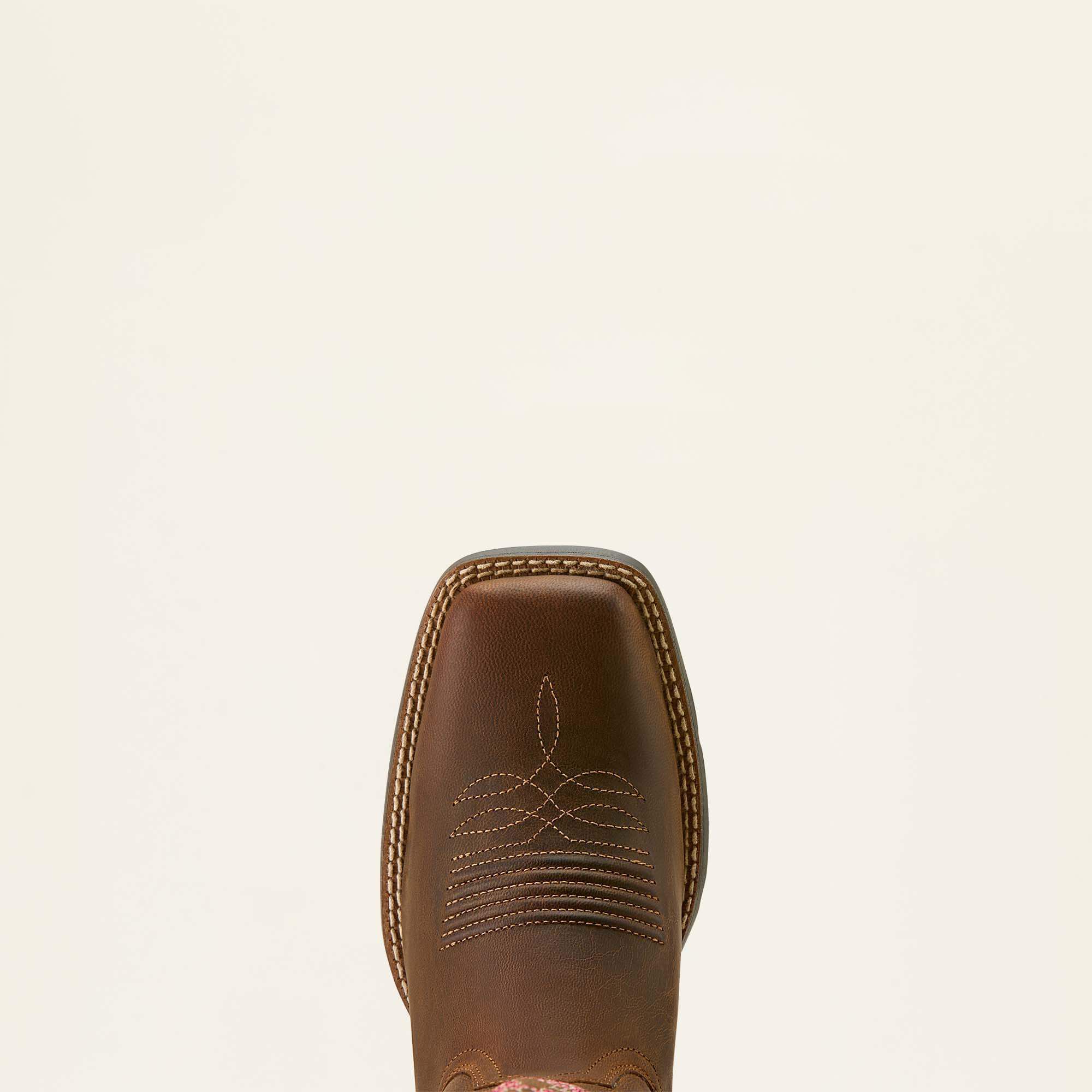 Round Up StretchFit Wide Square Toe Western Boot-Ariat