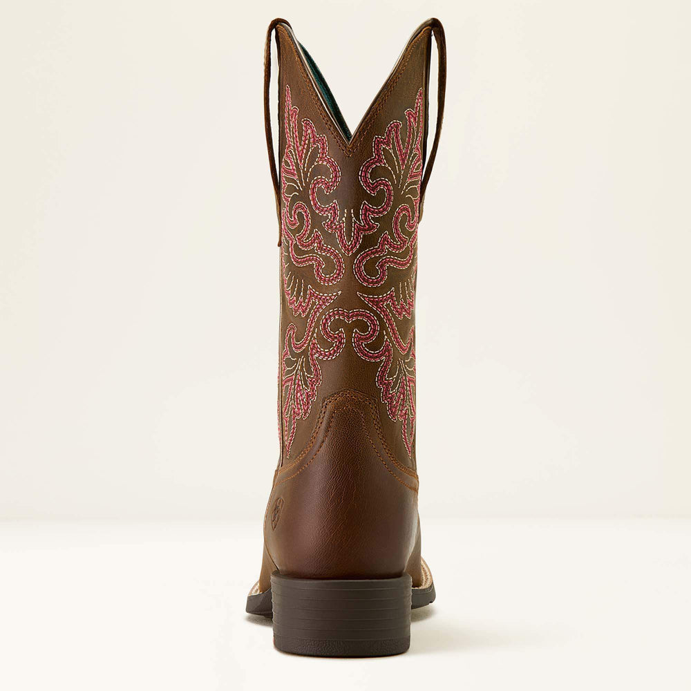 Round Up StretchFit Wide Square Toe Western Boot-Ariat
