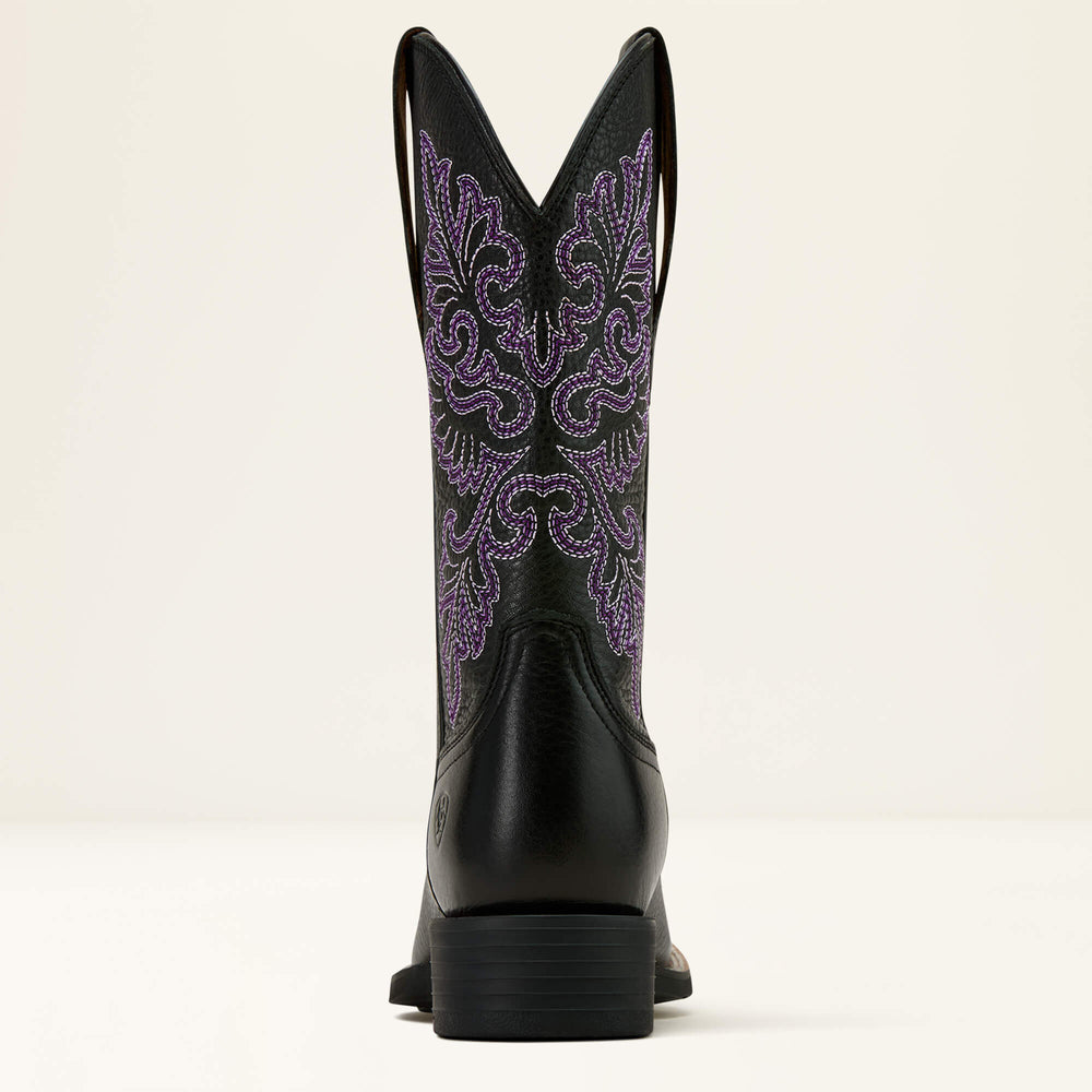 Round Up StretchFit Wide Square Toe Western Boot-Ariat