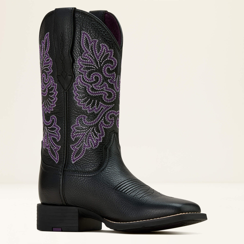 Round Up StretchFit Wide Square Toe Western Boot-Ariat