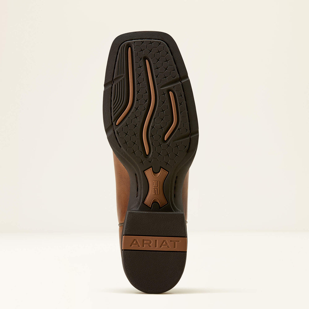 Round Up Remuda Wide Square Toe Western Boot-Ariat