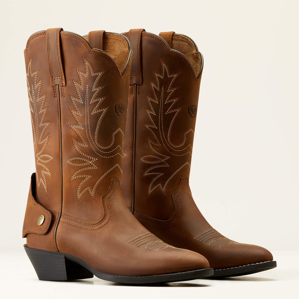 Heritage R Toe EZ Zip Western Boot-Ariat