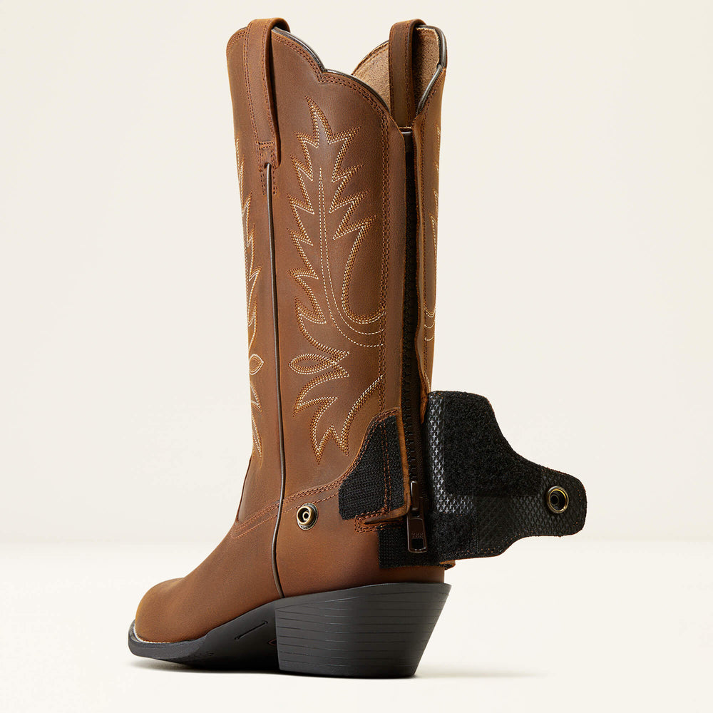 Heritage R Toe EZ Zip Western Boot-Ariat