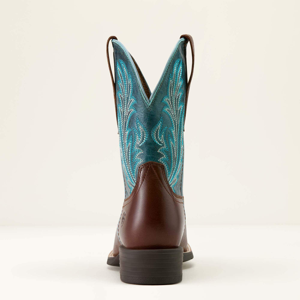 Round Up Filly Wide Square Toe Western Boot-Ariat