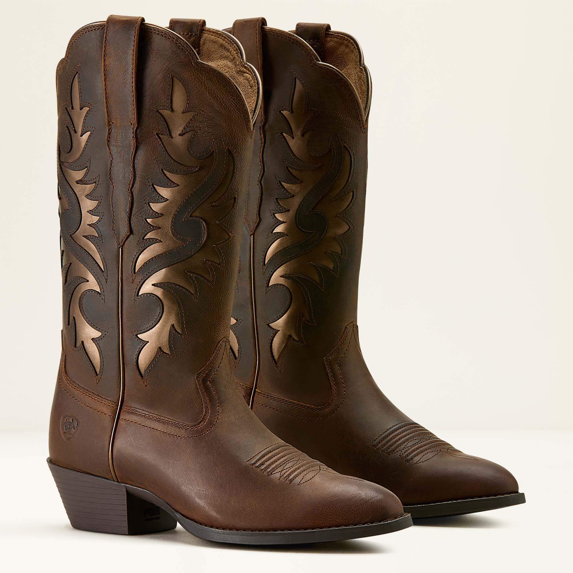 Heritage Retro R Toe Western Boot-Ariat