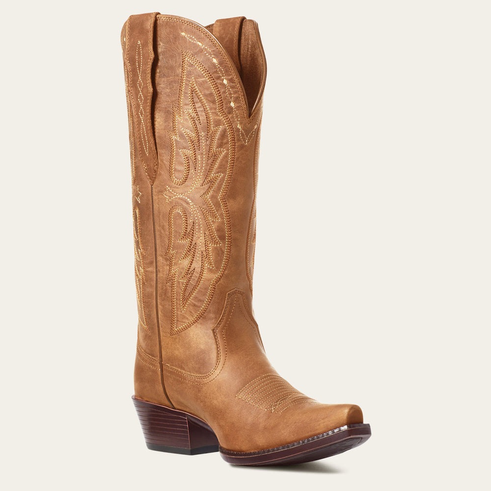 Heritage X Toe Elastic Wide Calf Western Boot-Ariat