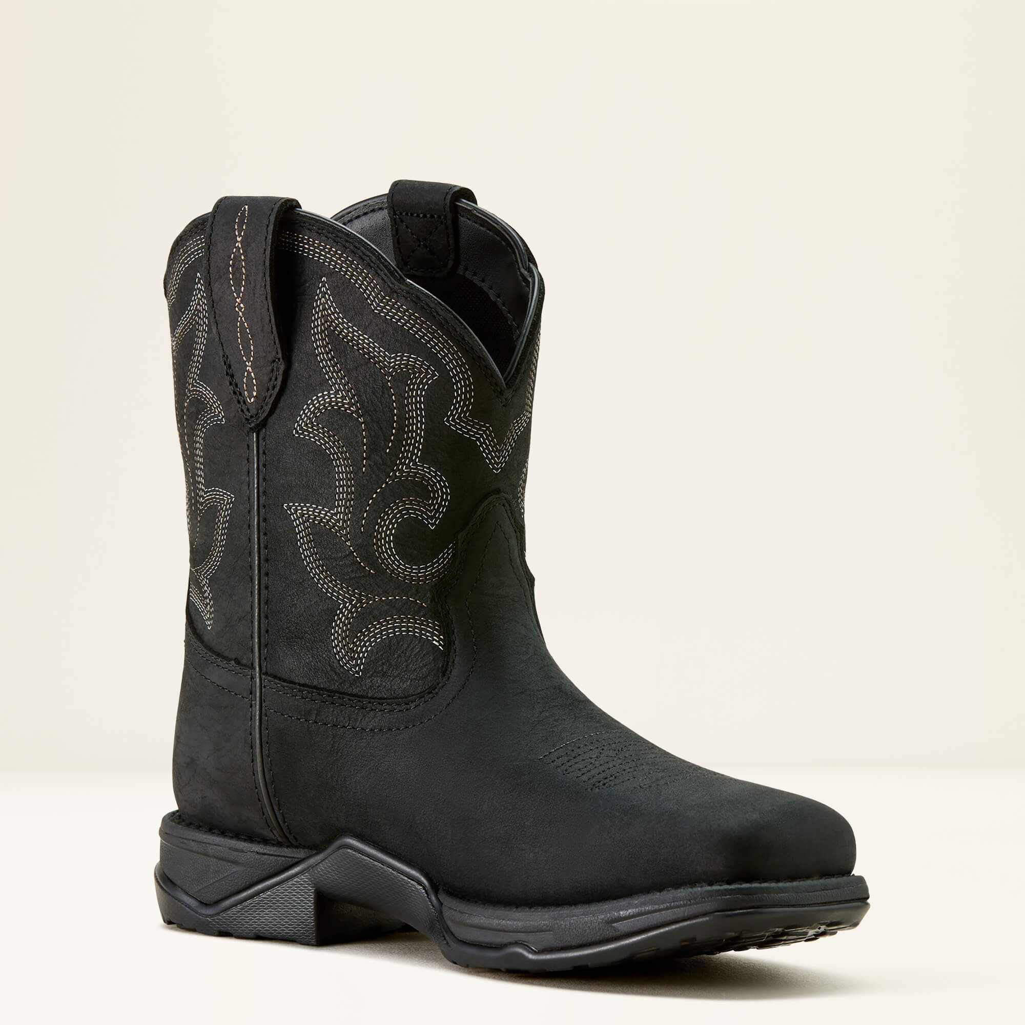 Anthem Shortie II Waterproof Square Toe Western Boot-Ariat