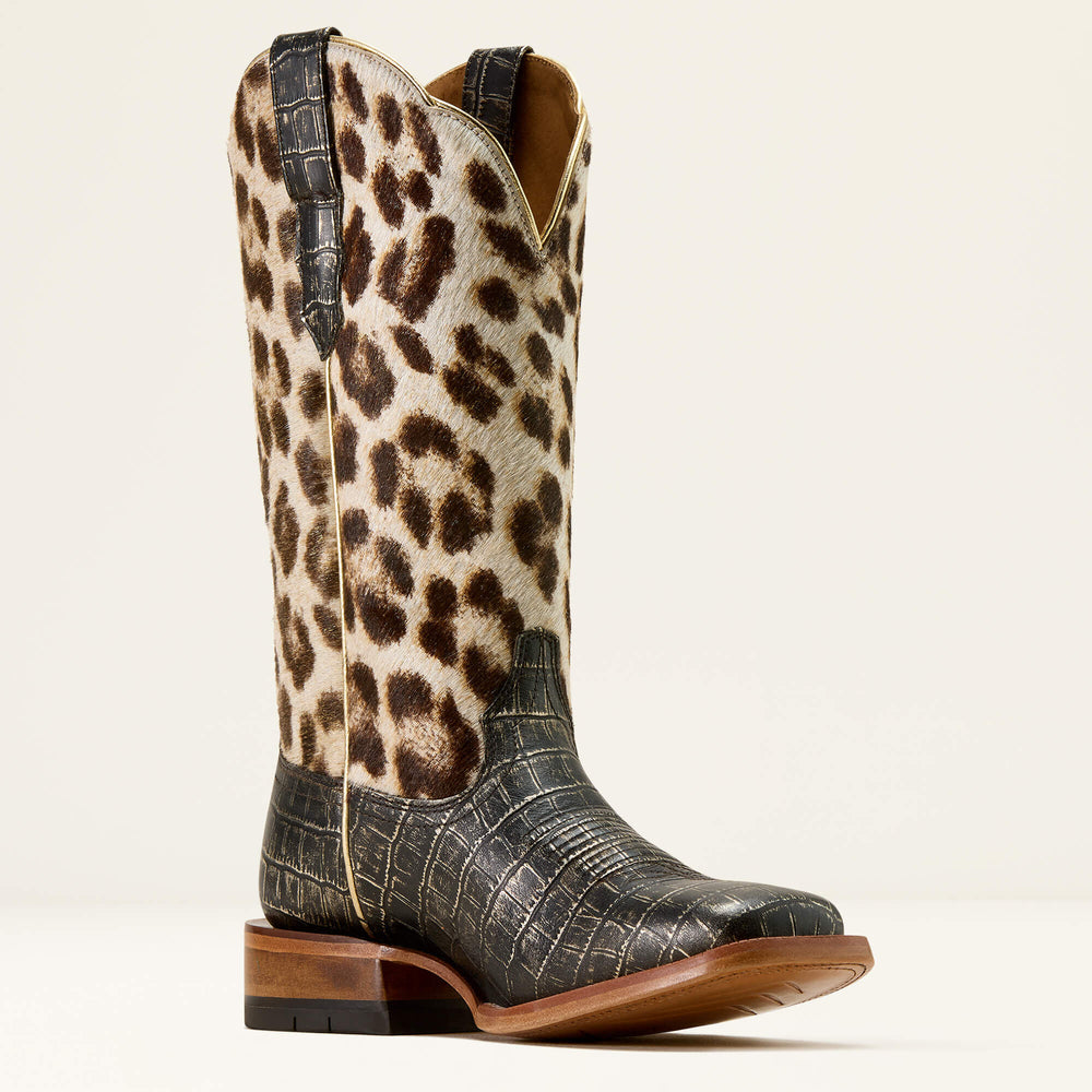 Frontier Farrah Wide Square Toe Western Boot-Ariat