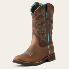 Delilah Round Toe Western Boot-Ariat