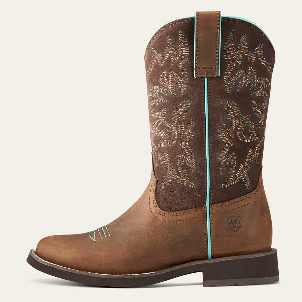 Delilah Round Toe Western Boot-Ariat