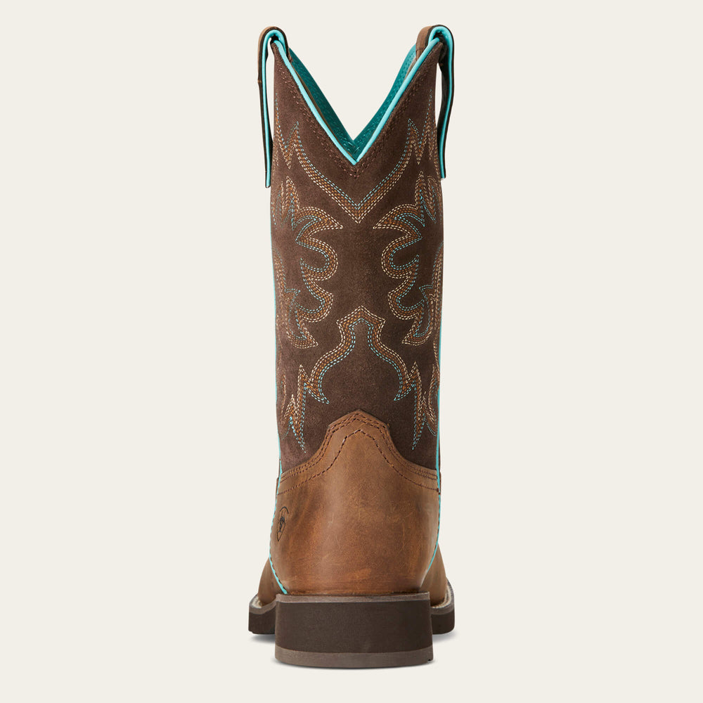 Delilah Round Toe Western Boot-Ariat
