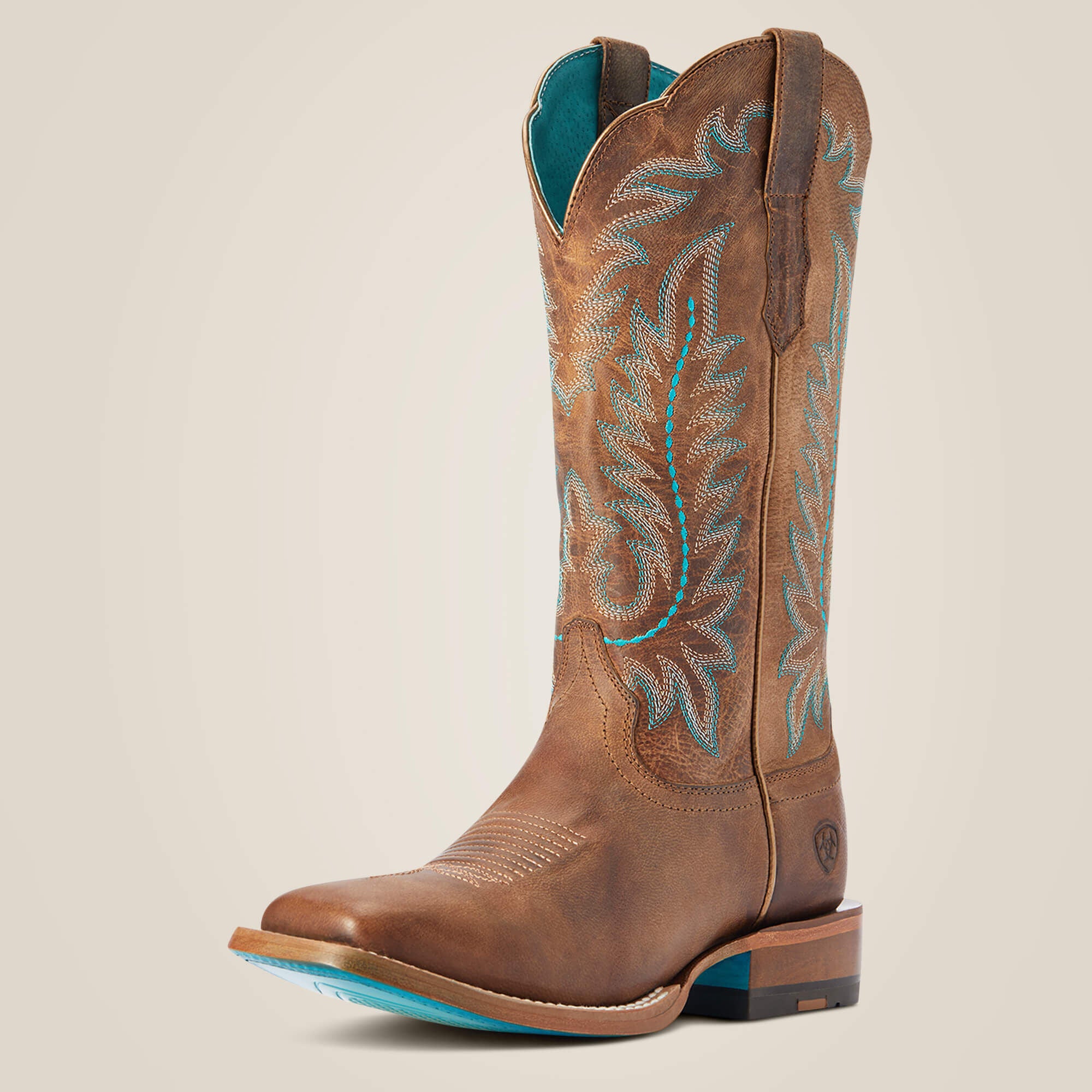 Frontier Tilly Wide Square Toe Western Boot-Ariat