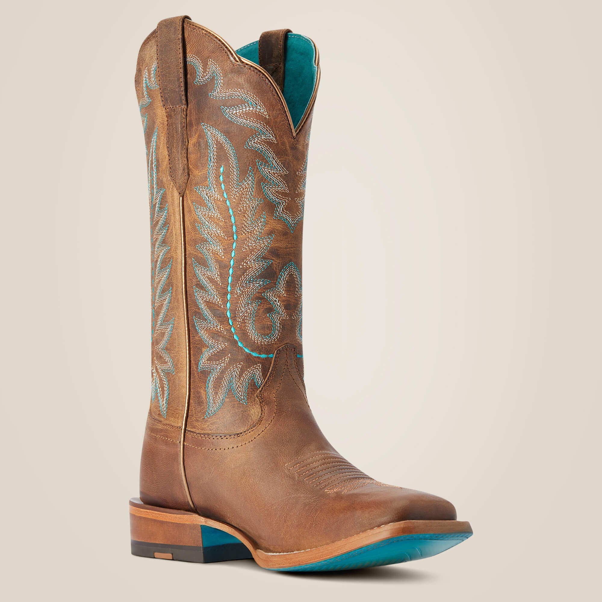 Frontier Tilly Wide Square Toe Western Boot-Ariat