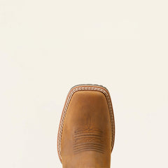 Hybrid Ranchwork Wide Square Toe Western Boot-Ariat