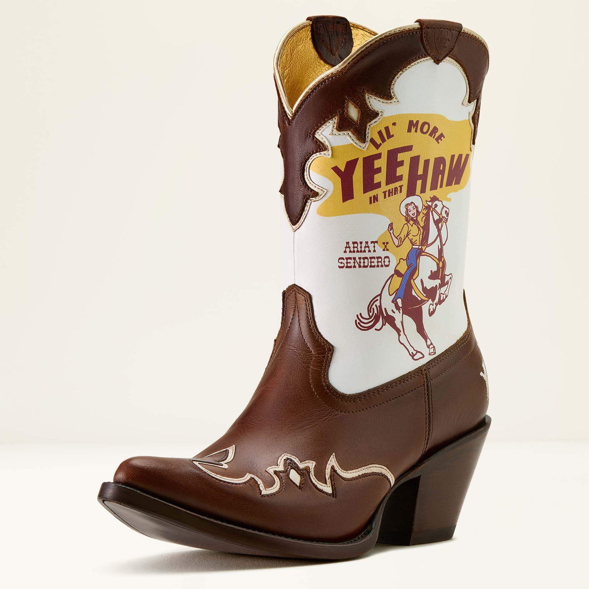 Bandida Sendero J Toe Western Boot-Ariat