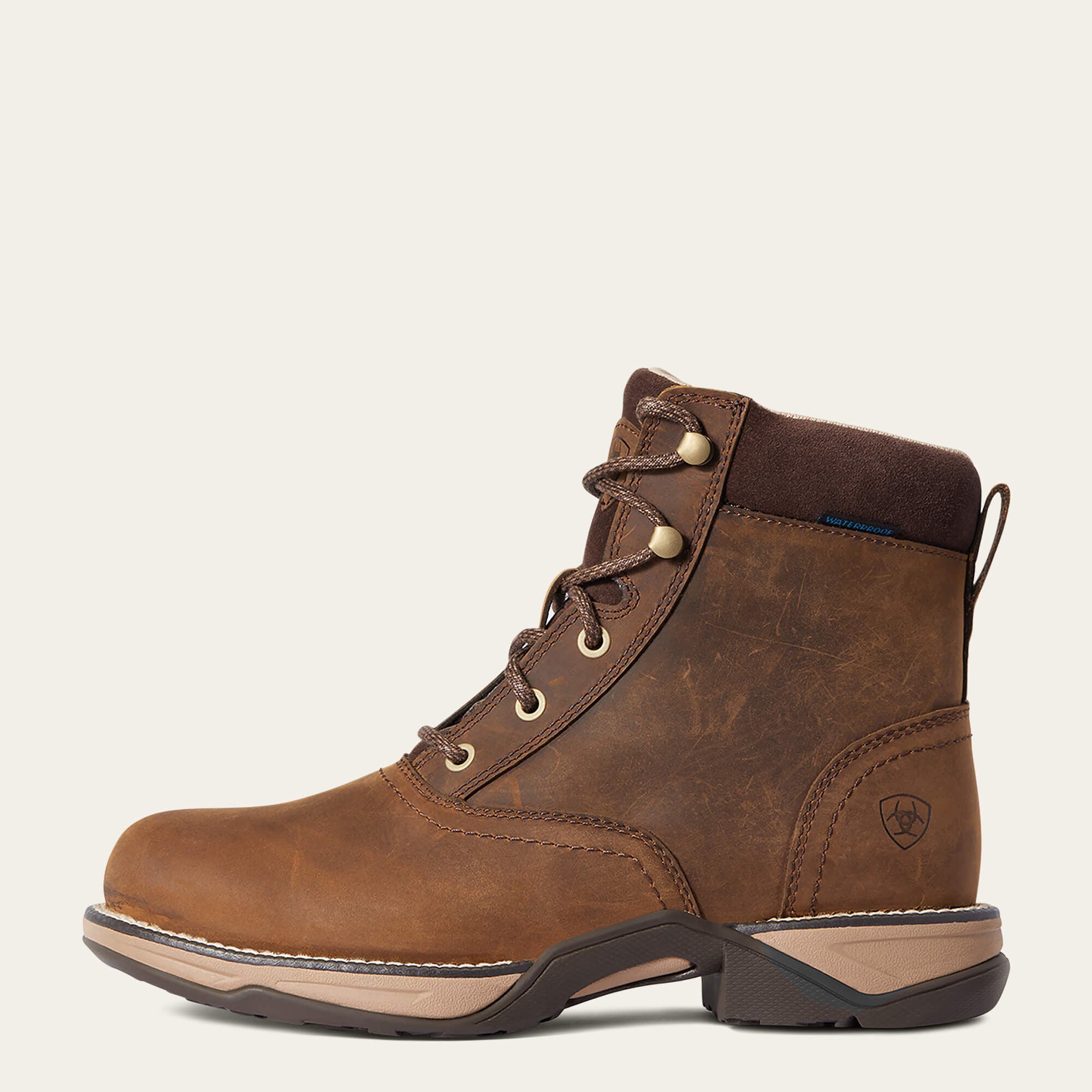 Anthem Round Toe Lacer Waterproof Boot-Ariat