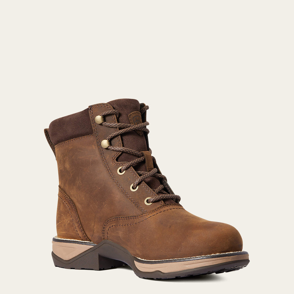 Anthem Round Toe Lacer Waterproof Boot-Ariat
