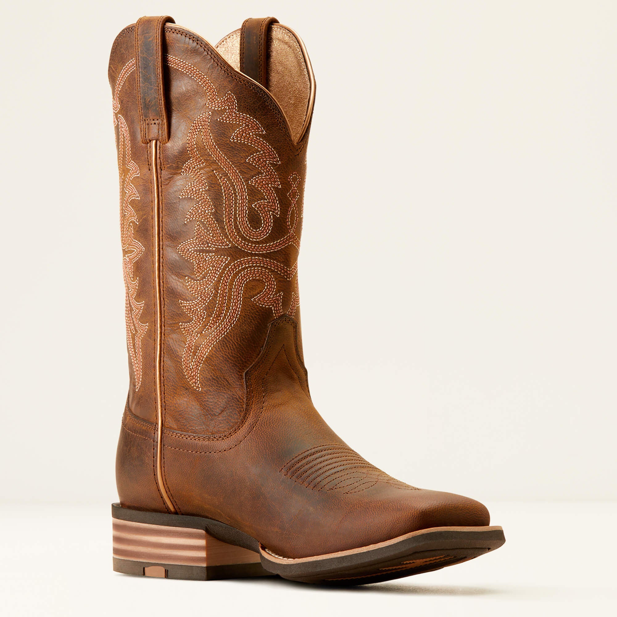 Olena Wide Square Toe Western Boot-Ariat