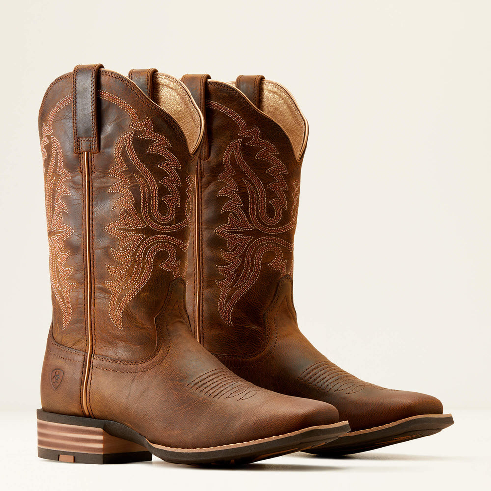 Olena Wide Square Toe Western Boot-Ariat