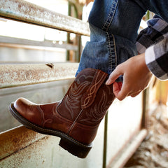 Fatbaby Heritage Dapper Western Boot-Ariat