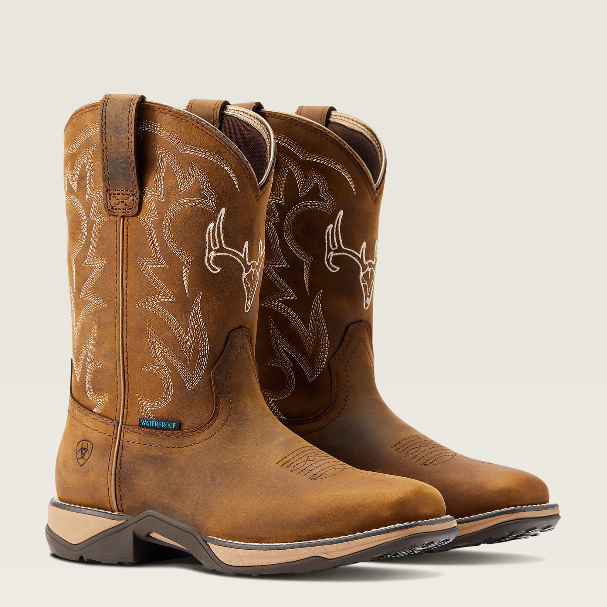 Anthem Deer Waterproof Western Boot-Ariat